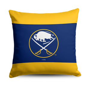 Buffalo Sabres NHL Vintage Logo Throw Pillow 18X18