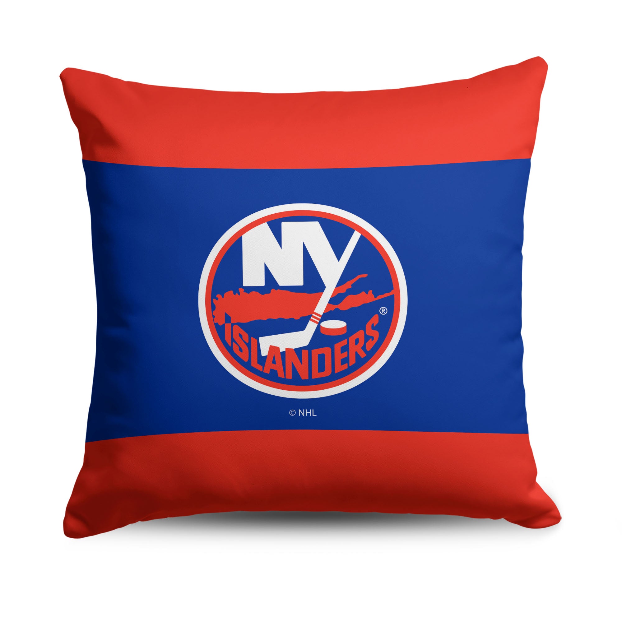 New York Islanders NHL Vintage Logo Throw Pillow 18X18