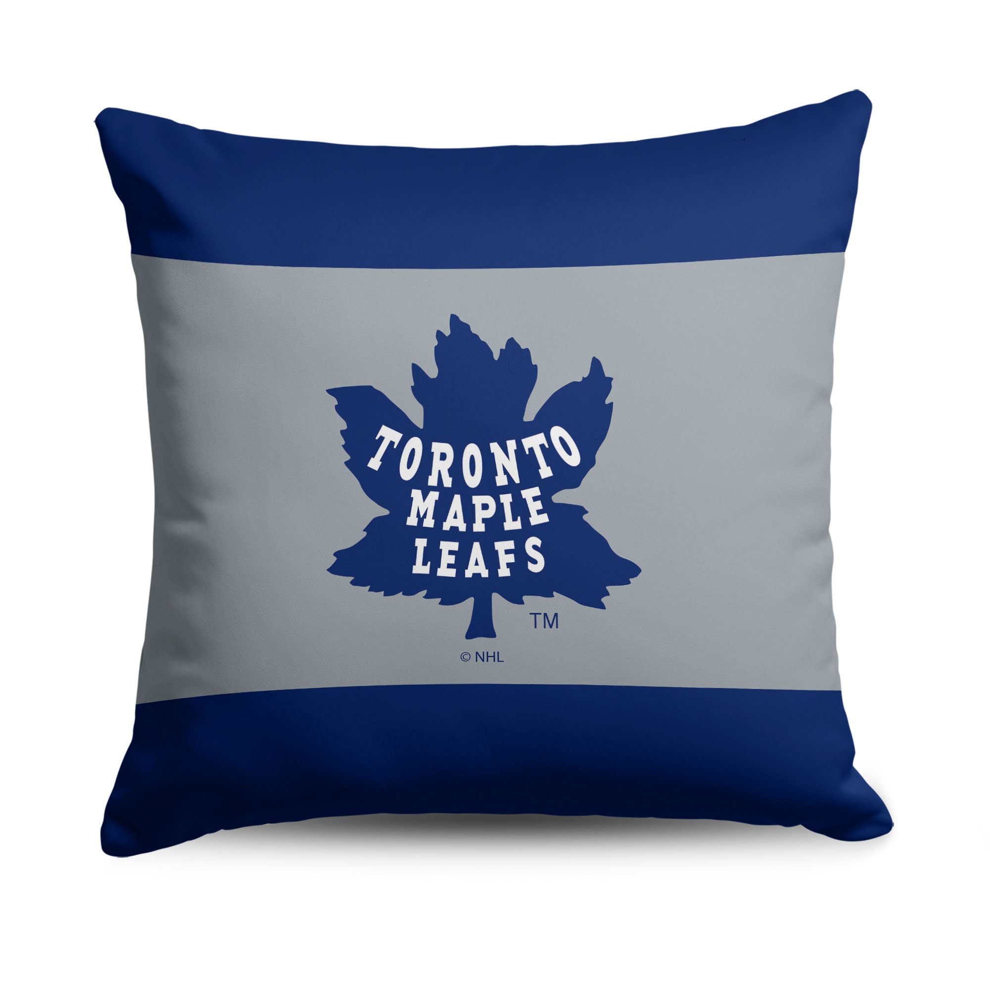 Toronto Maple Leafs NHL Vintage Logo Throw Pillow 18X18