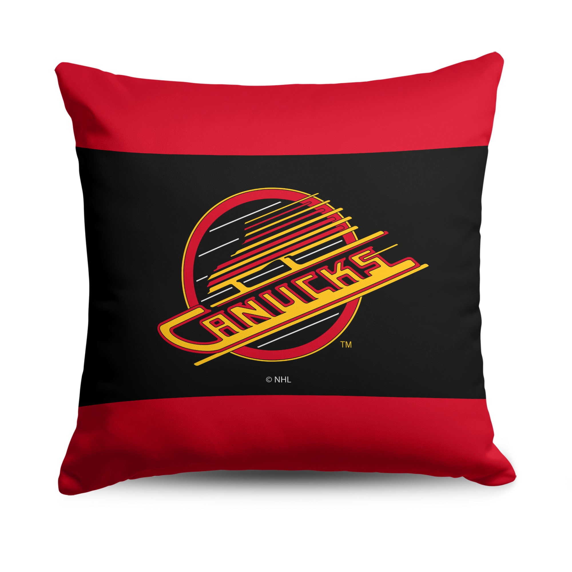 Vancouver Canucks NHL Vintage Logo Throw Pillow 18X18