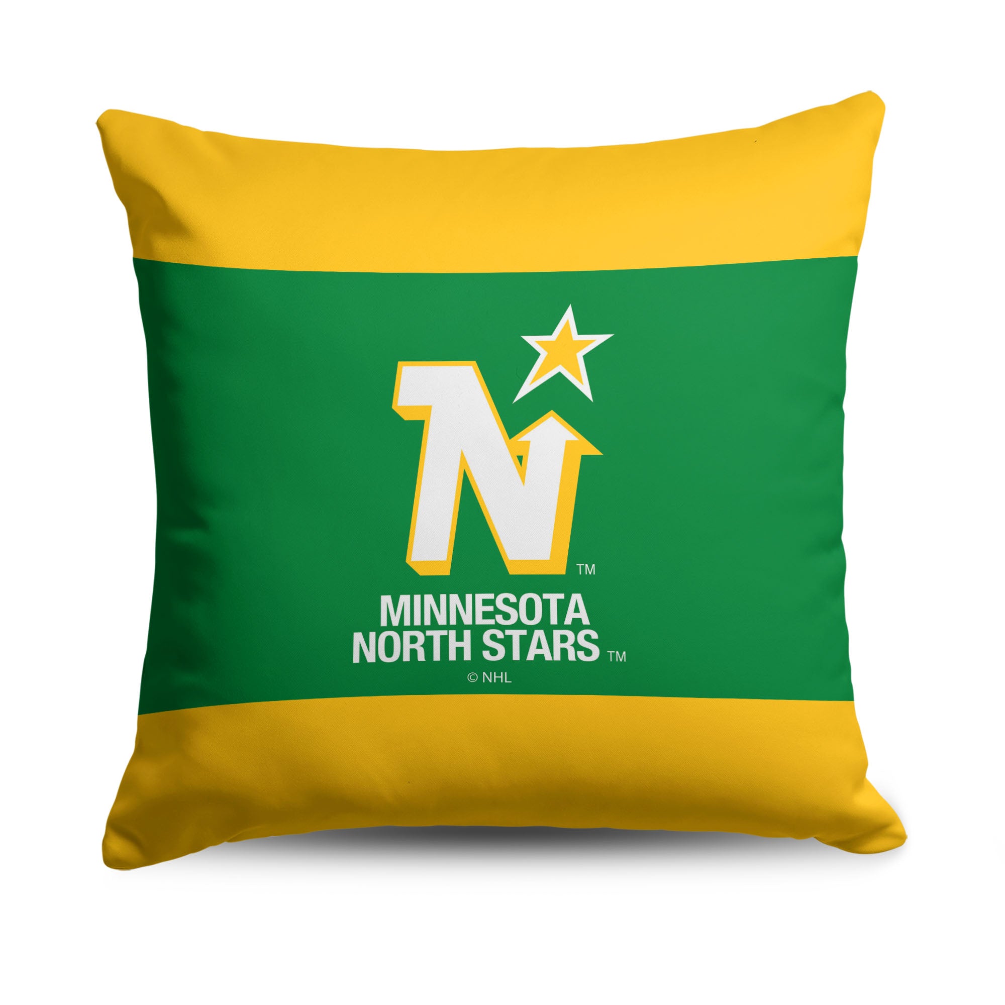 Minnesota North Stars NHL Vintage Logo Throw Pillow 18X18