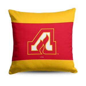 Atlanta Flames NHL Vintage Logo Throw Pillow 18X18