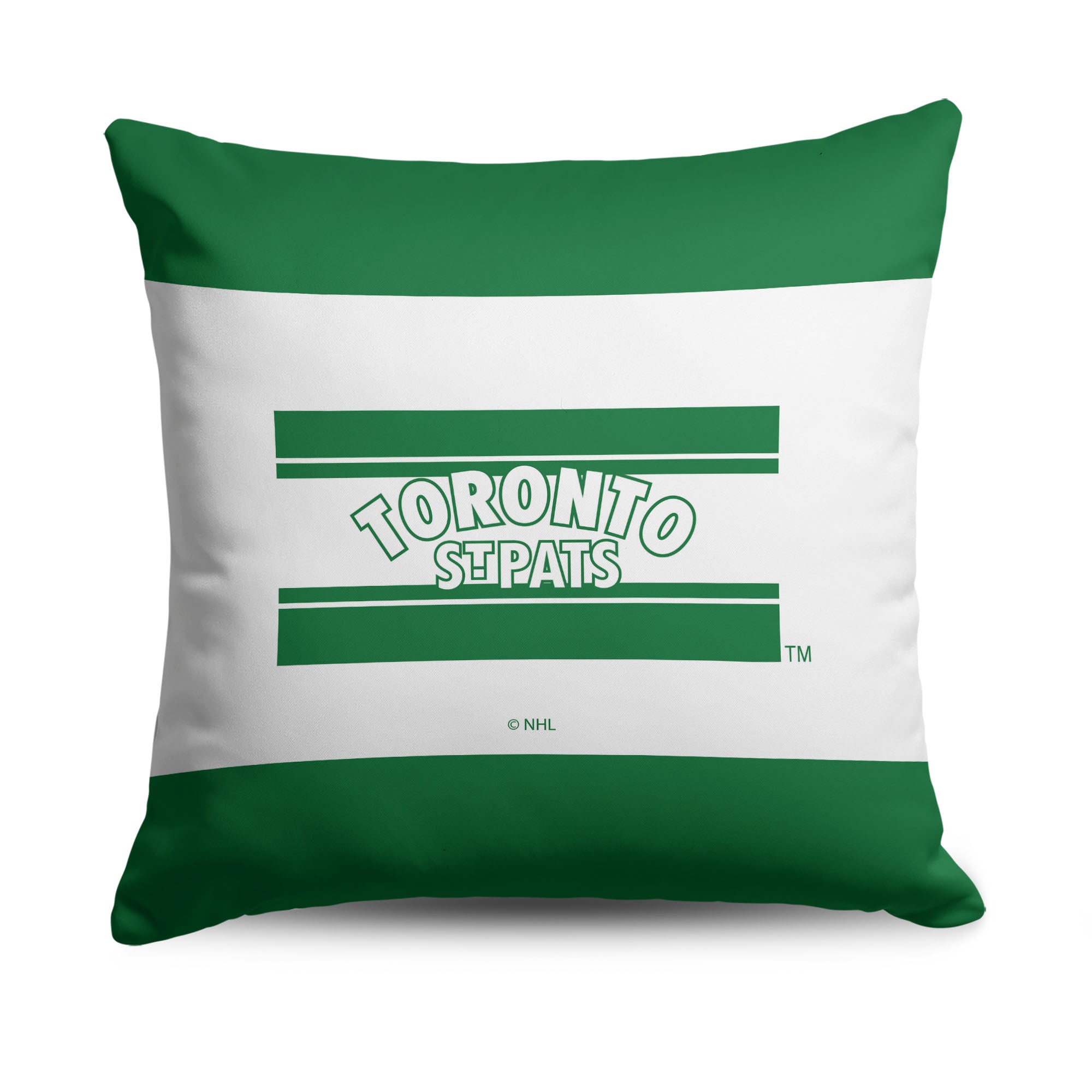 Toronto St. Pats NHL Vintage Logo Throw Pillow 18X18