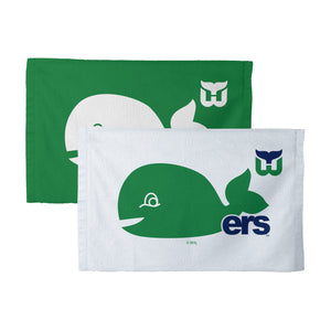 Hartford Whalers Whaler Time Fan Towel 2 Pack 16 x 25 Inches