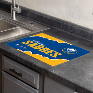 NHL Buffalo Sabres Torn Small Mat 15×20 inches