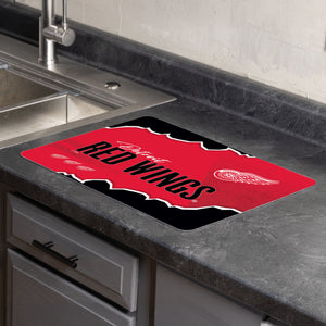 NHL Detroit Red Wings Torn Small Mat 15×20 inches