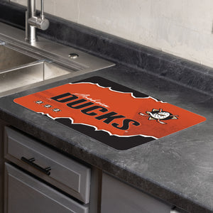NHL Anaheim Ducks Torn Small Mat 15×20 inches