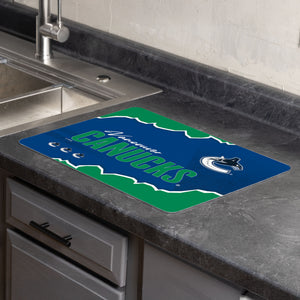 NHL Vancouver Canucks Torn Small Mat 15×20 inches