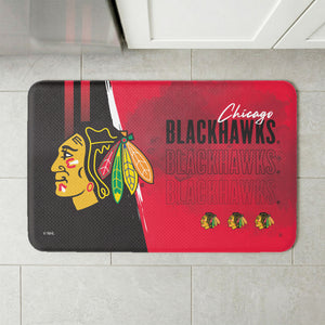 NHL Chicago Blackhawks Painterly Floor Mat 18×30 inches