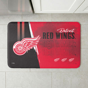 NHL Detroit Red Wings Painterly Floor Mat 18×30 inches