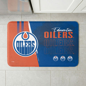 NHL Edmonton Oilers Painterly Floor Mat 18×30 inches