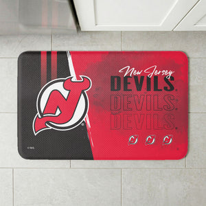 NHL New Jersey Devils Painterly Floor Mat 18×30 inches