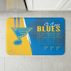 NHL St. Louis Blues Painterly Floor Mat 18×30 inches