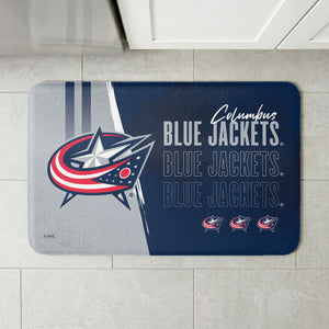 NHL Columbus Blue Jackets Painterly Floor Mat 18×30 inches