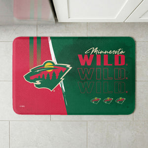 NHL Minnesota Wild Painterly Floor Mat 18×30 inches