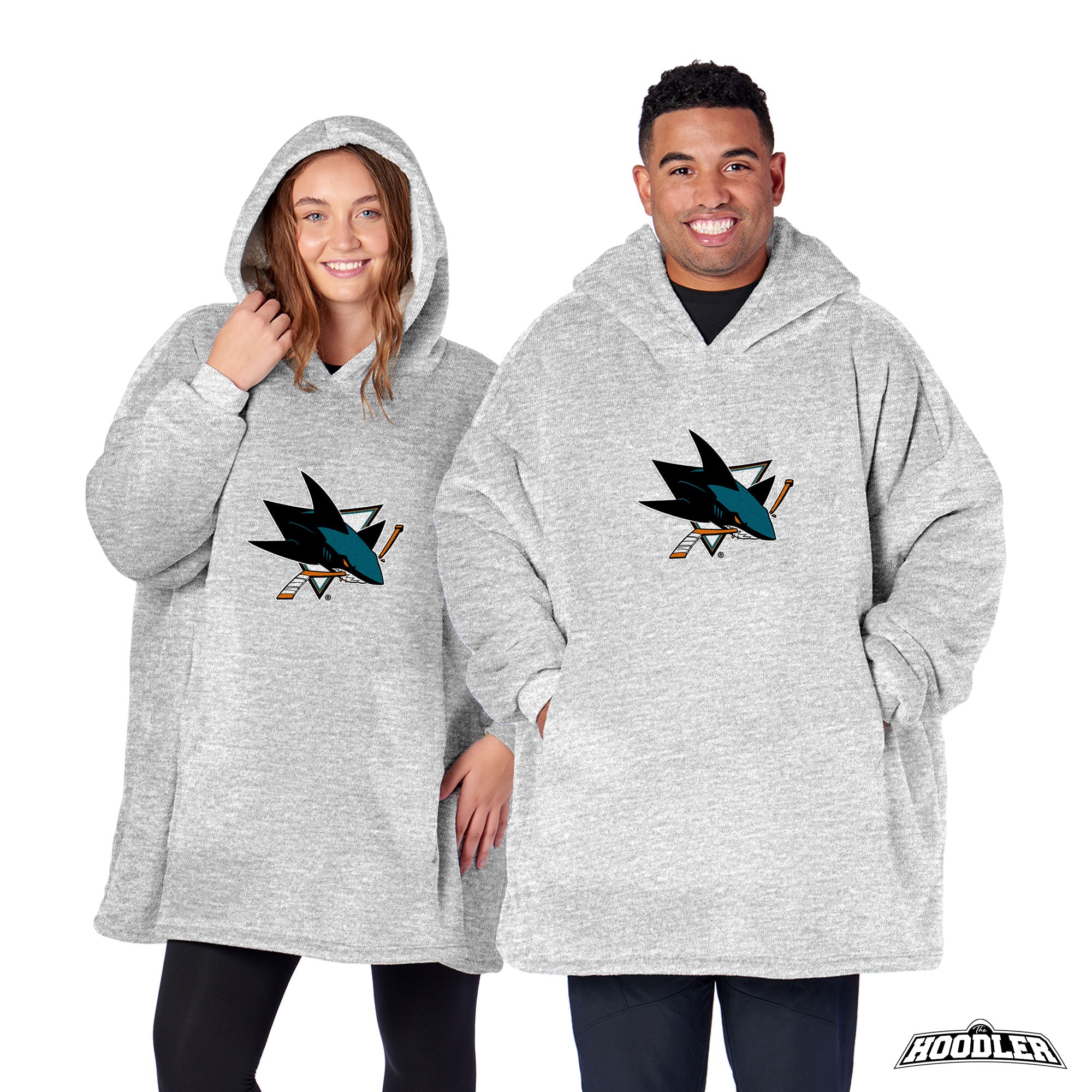 NHL San Jose Sharks Hoodler 32 x 28.5 inches