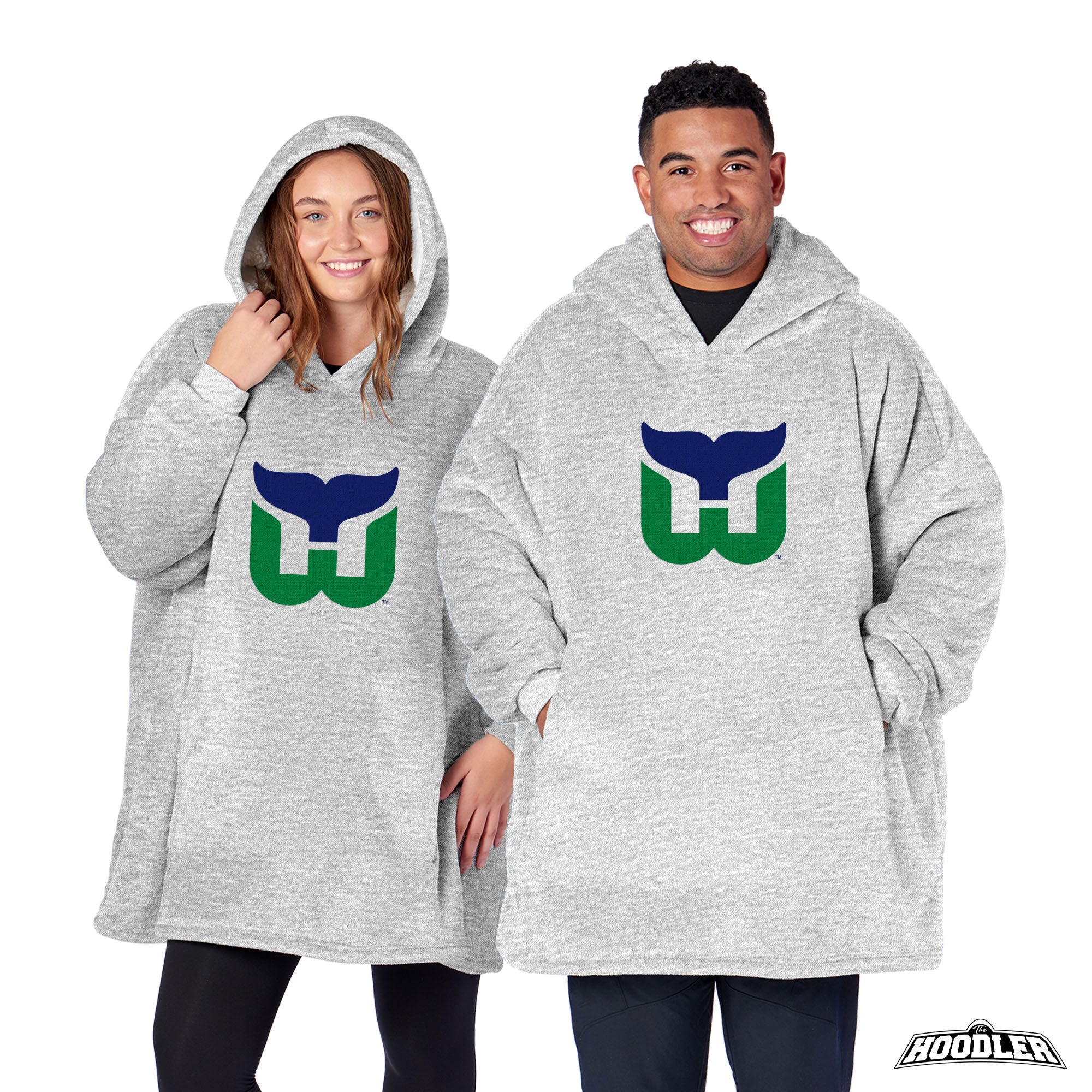 NHL Hartford Whalers Hoodler 32 x 28.5 inches