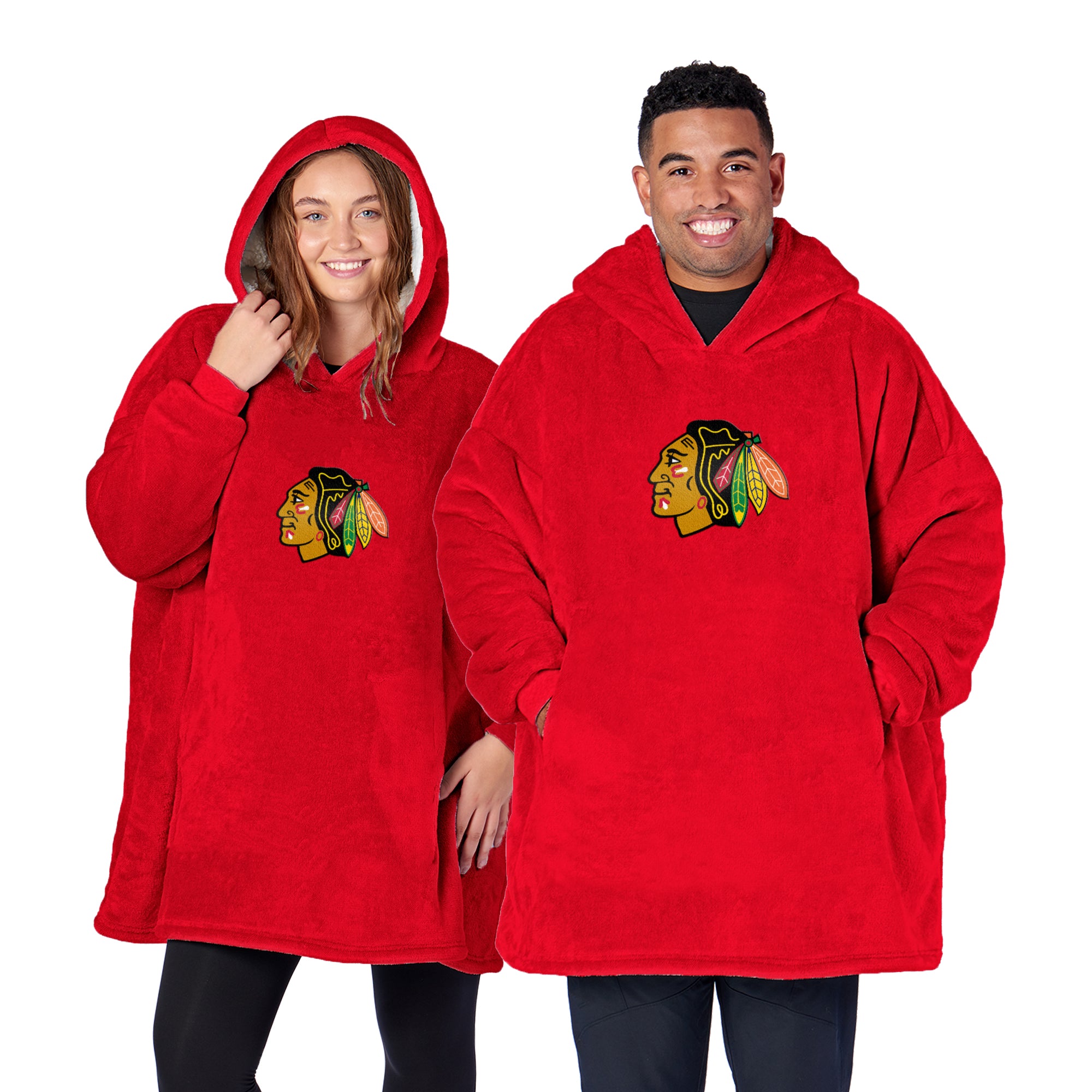Chicago Blackhawks Silk Touch Hoodler Red