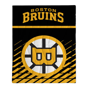 NHL Boston Bruins Granular Taffeta Outdoor Blanket, 72x54 inches