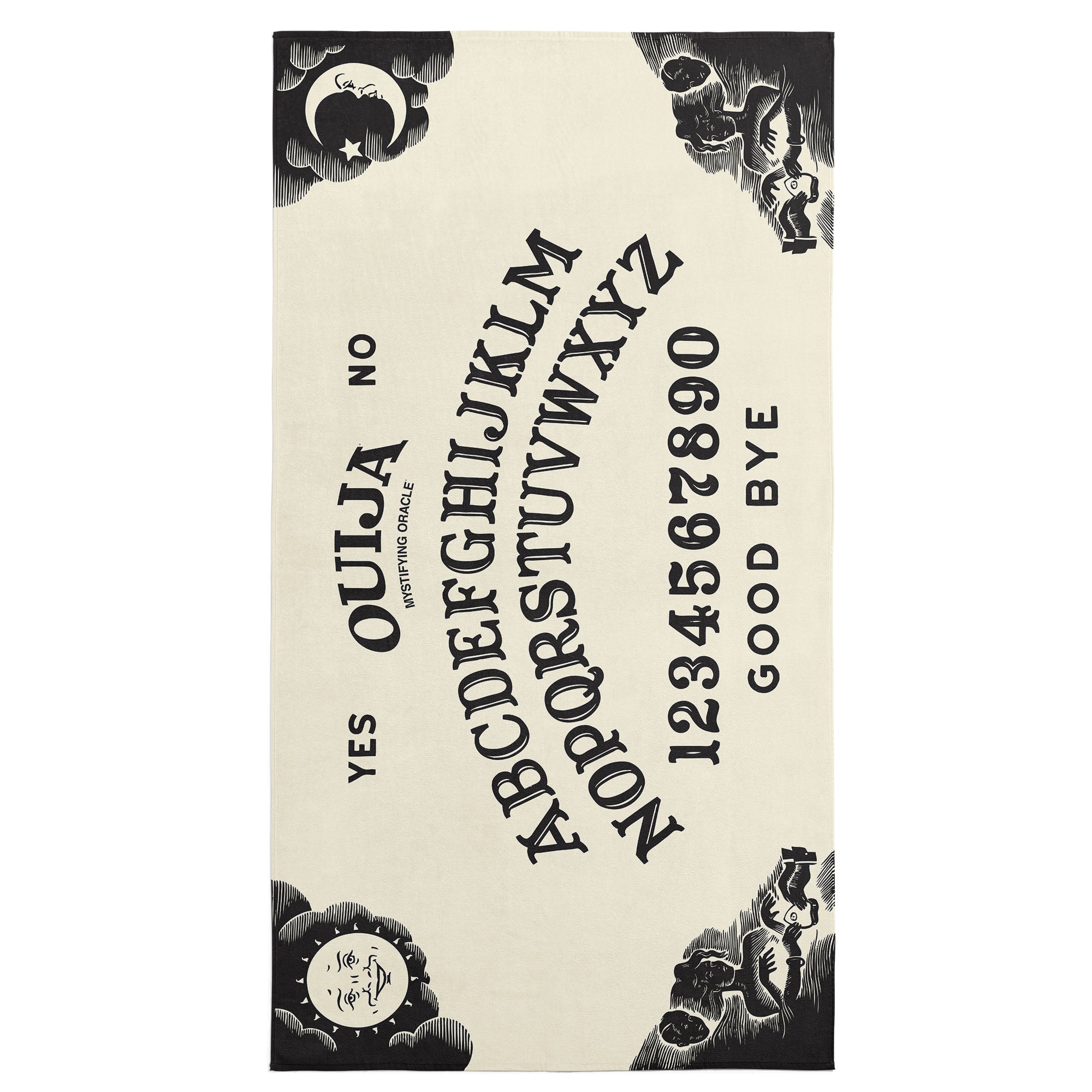 Hasbro Ouija Board Microfiber Beach Towel 30x60 inches