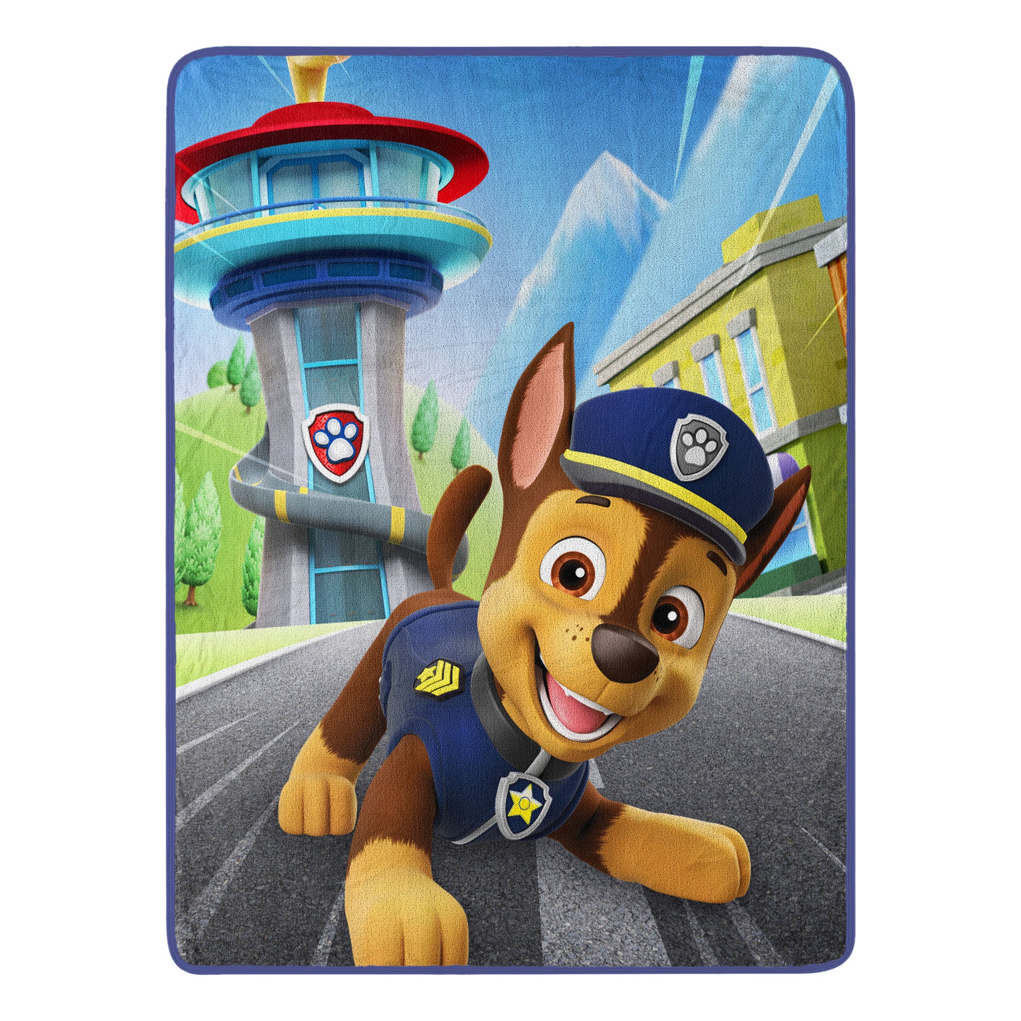 Nickelodeon Paw Patrol Chase Your Dreams Micro Raschel Throw Blanket 46x60 Inches