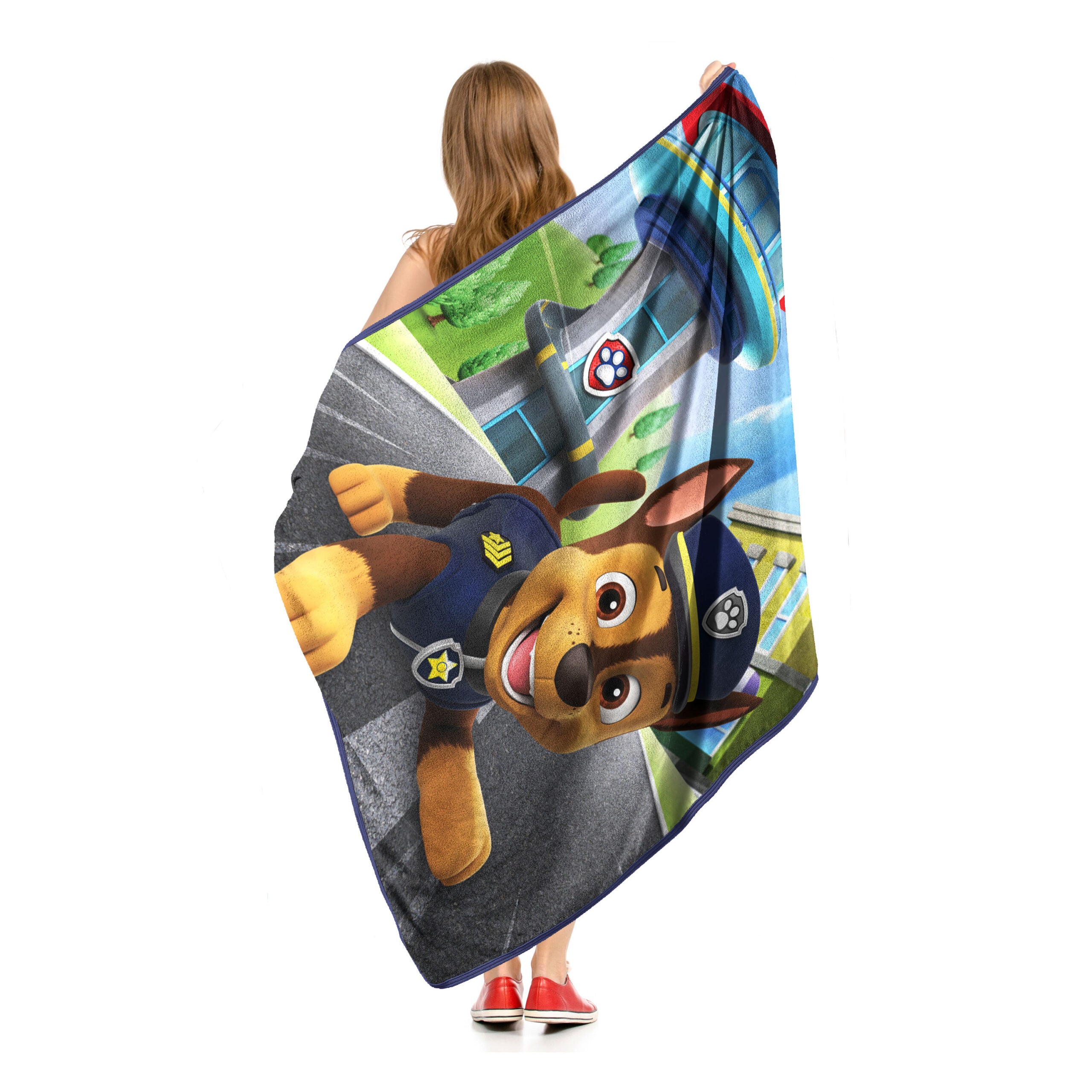 Nickelodeon Paw Patrol Chase Your Dreams Micro Raschel Throw Blanket 46x60 Inches