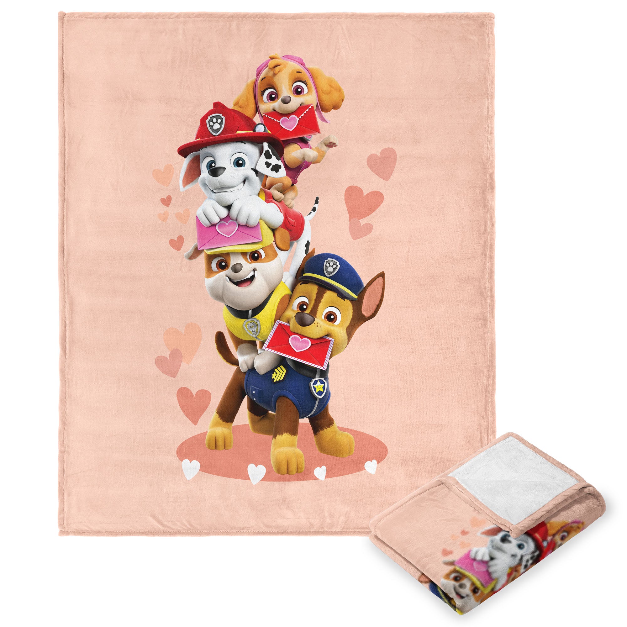 Nickelodeon Paw Patrol Friends For Life Silk Touch Throw Blanket 50x60 Inches