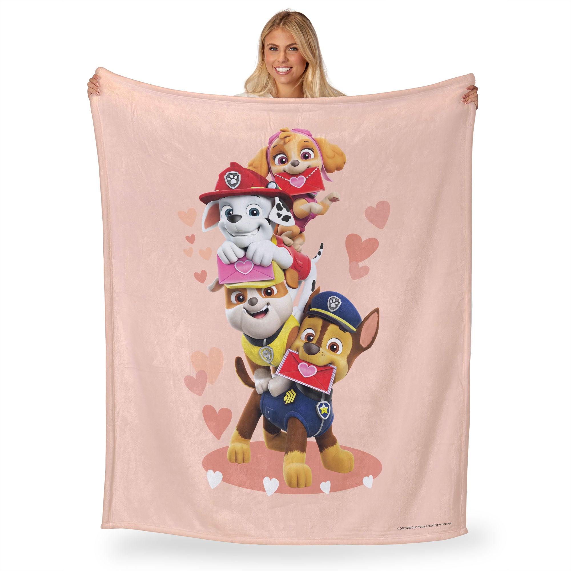 Nickelodeon Paw Patrol Friends For Life Silk Touch Throw Blanket 50x60 Inches