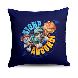 Paw Patrol The Dino Movie Stomp Around Throw Pillow, 18x18 inches