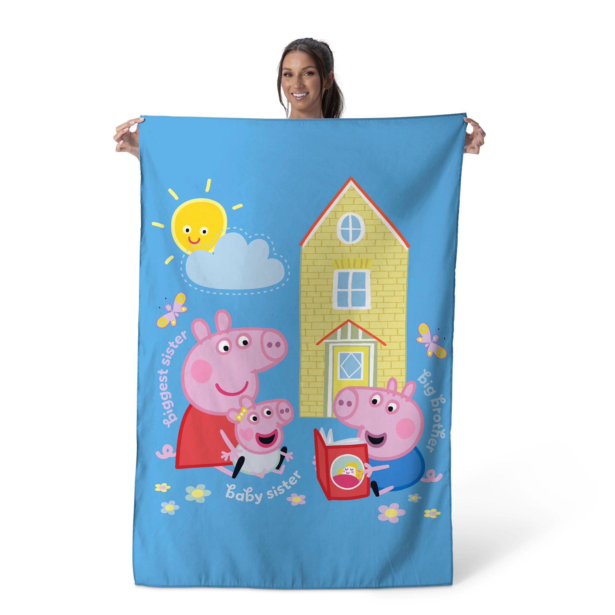 Hasbro Peppa Pig Sibling Time Together Wall Hanging 40x57 inches