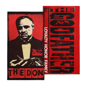 Paramount The Godfather The Don + Distressed Godfather 2-Pack Beach Towel 30x60 Inches