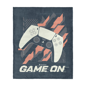 Sony PlayStation Game On Silk Touch Throw Blanket 50x60 inches