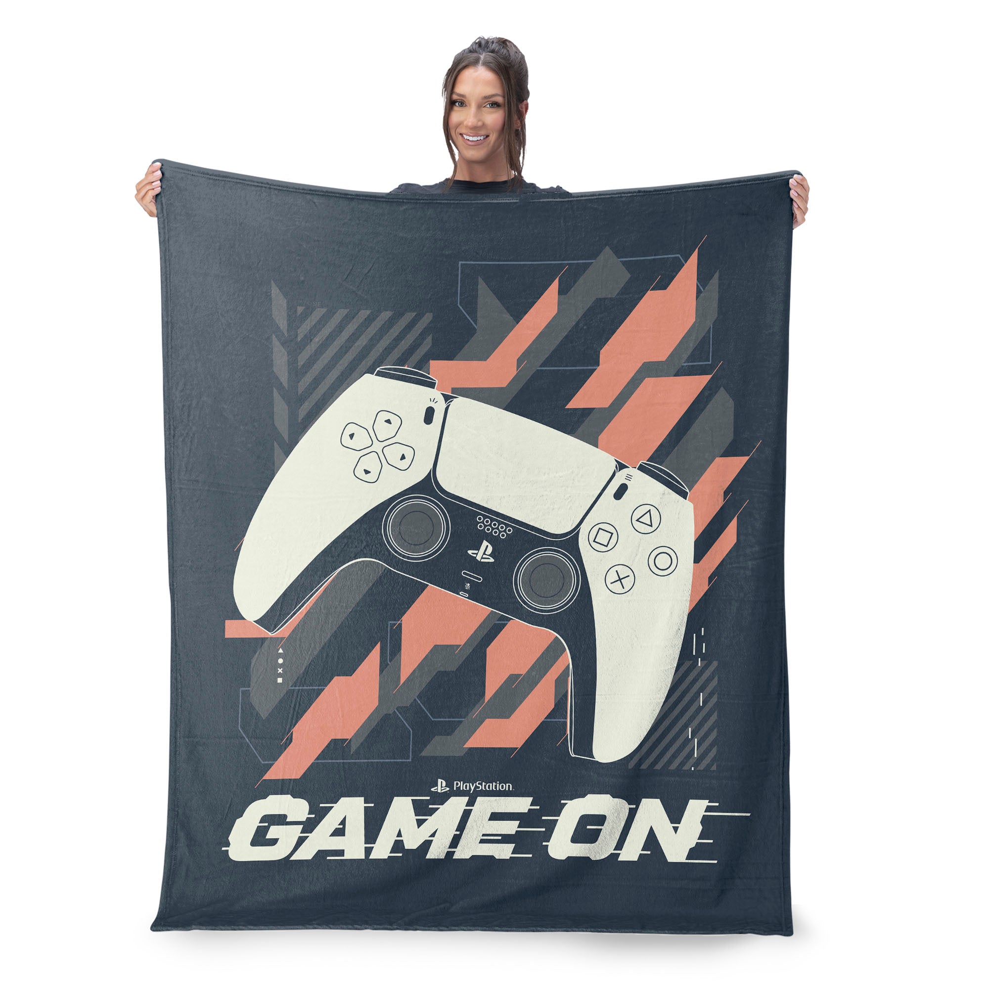 Sony PlayStation Game On Silk Touch Throw Blanket 50x60 inches