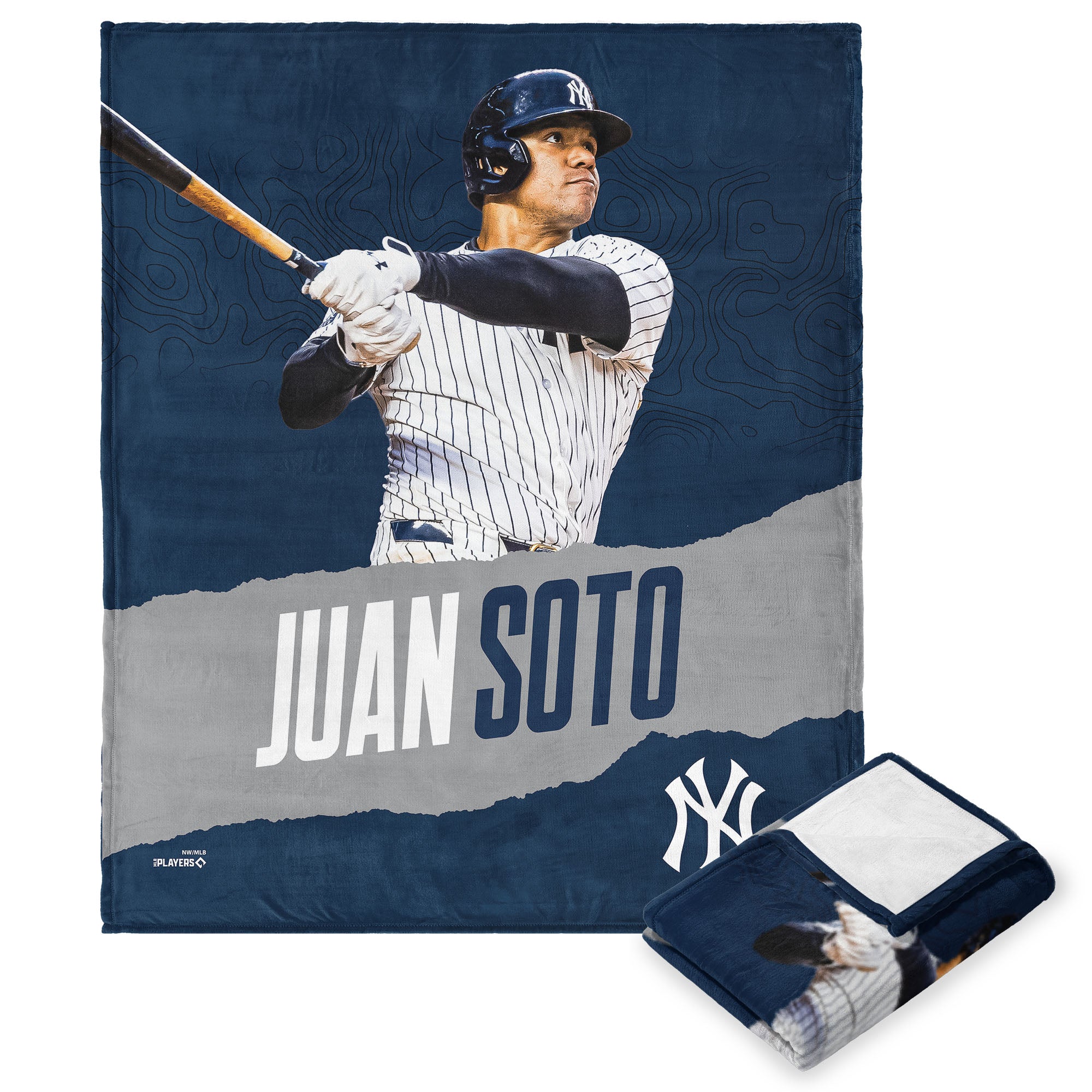 MLB Juan Soto Player Silk Touch Throw Blanket 50 x 60 Inches