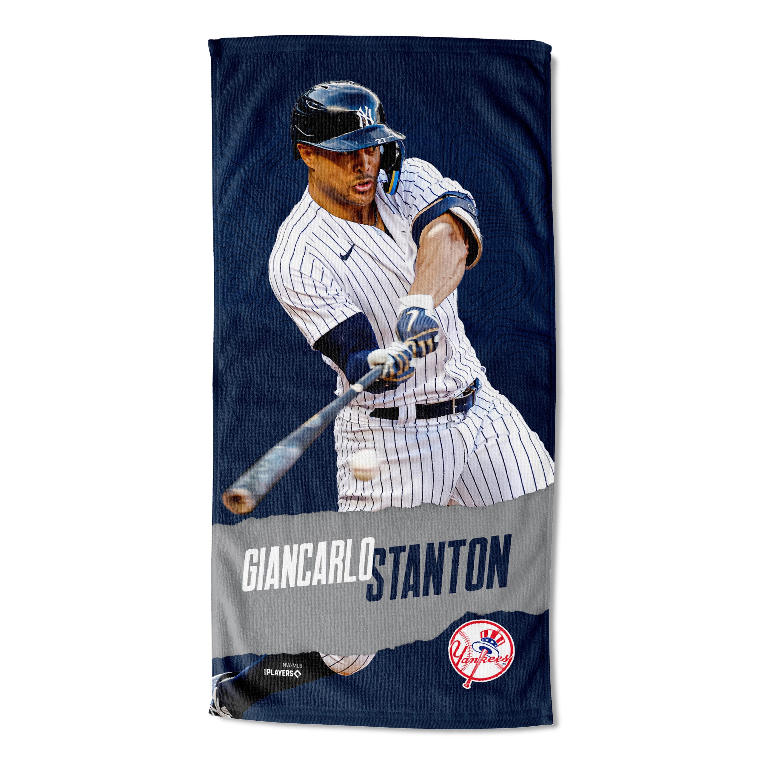 MLB New York Yankees Giancarlo Stanton Beach Towel 30x60 Inches