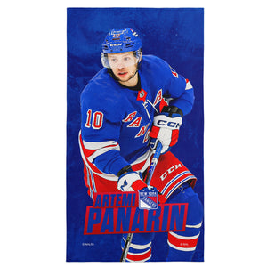 New York Rangers Artemi Panarin NHL Beach Towel 30X60 Inches