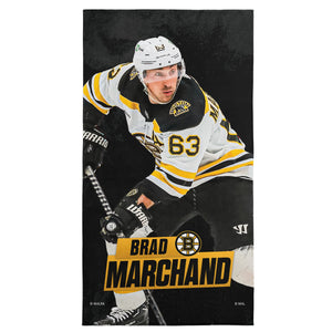 Boston Bruins Brad Marchand NHL Beach Towel 30X60 Inches