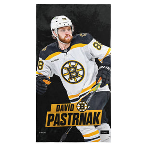 Boston Bruins David Pastrnak NHL Beach Towel 30X60 Inches