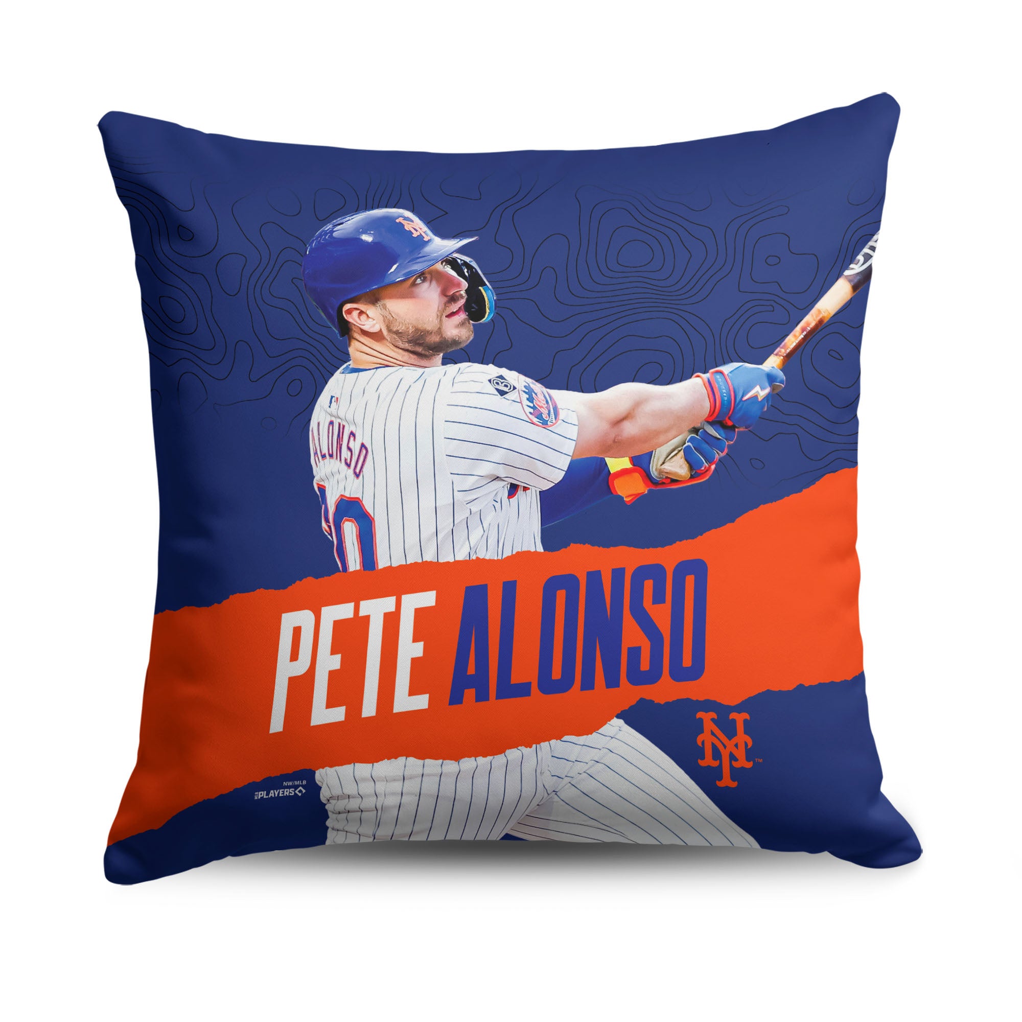 MLB Pete Alonso Player Throw Pillow 18 x 18 Inches