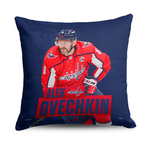 Washington Capitals Alex Ovechkin NHL Throw Pillow 18X18 Inches