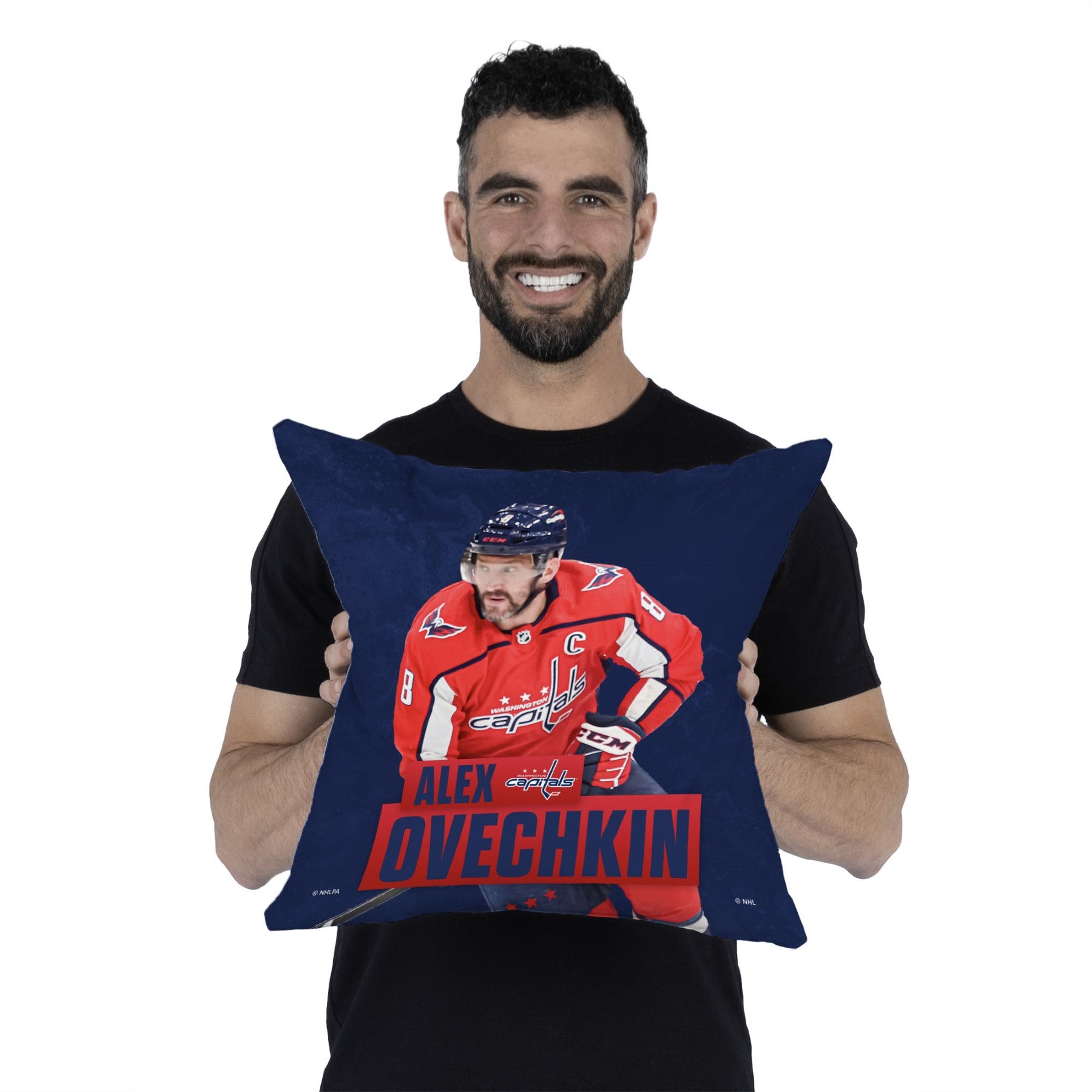 Washington Capitals Alex Ovechkin NHL Throw Pillow 18X18 Inches