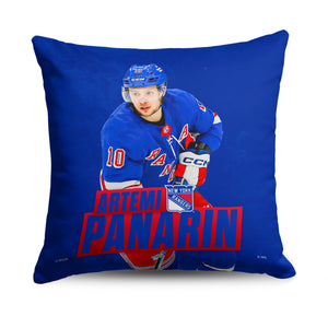 New York Rangers Artemi Panarin NHL Throw Pillow 18X18 Inches