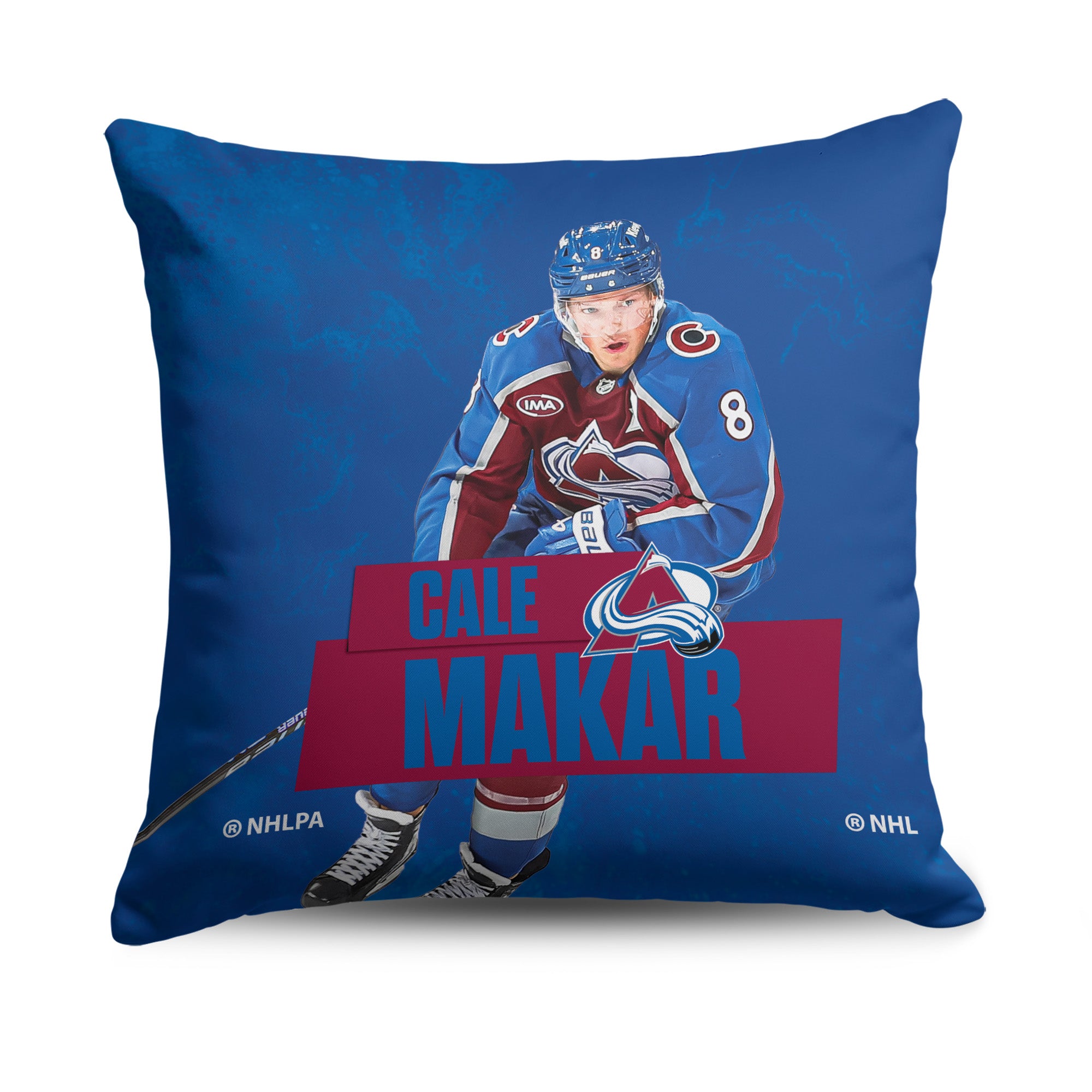 Colorado Avalanche Cale Makar NHL Throw Pillow 18X18 Inches