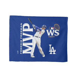 Los Angeles Dodgers MLB World Series MVP Freddie Freeman Rally Towel 15x18 Inches