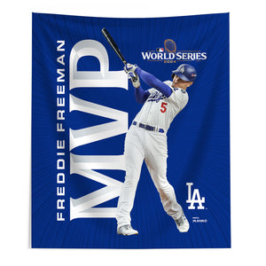 Los Angeles Dodgers MLB World Series MVP Freddie Freeman Wall Hanging 50X60 Inches