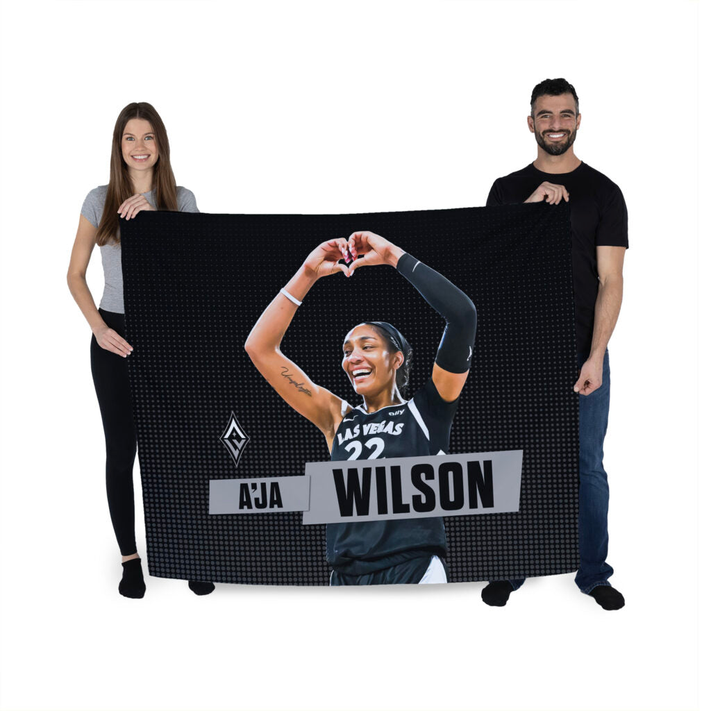 Las Vegas Aces A’ja Wilson Wall Hanging 34×40 inches