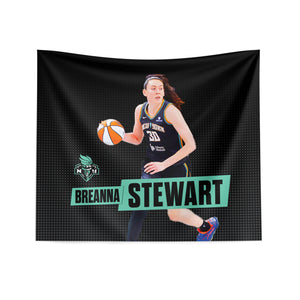 New York Liberty Breanna Stewart Wall Hanging 34×40 inches