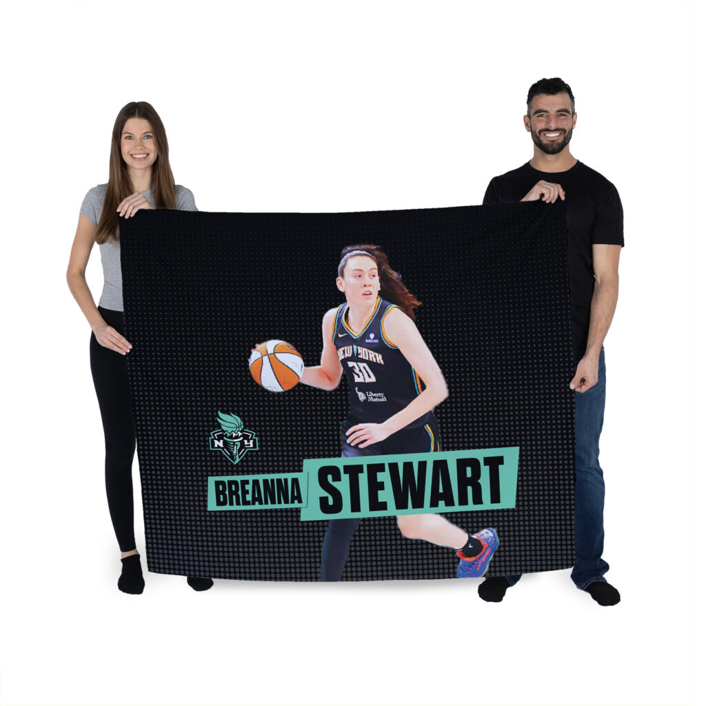 New York Liberty Breanna Stewart Wall Hanging 34×40 inches