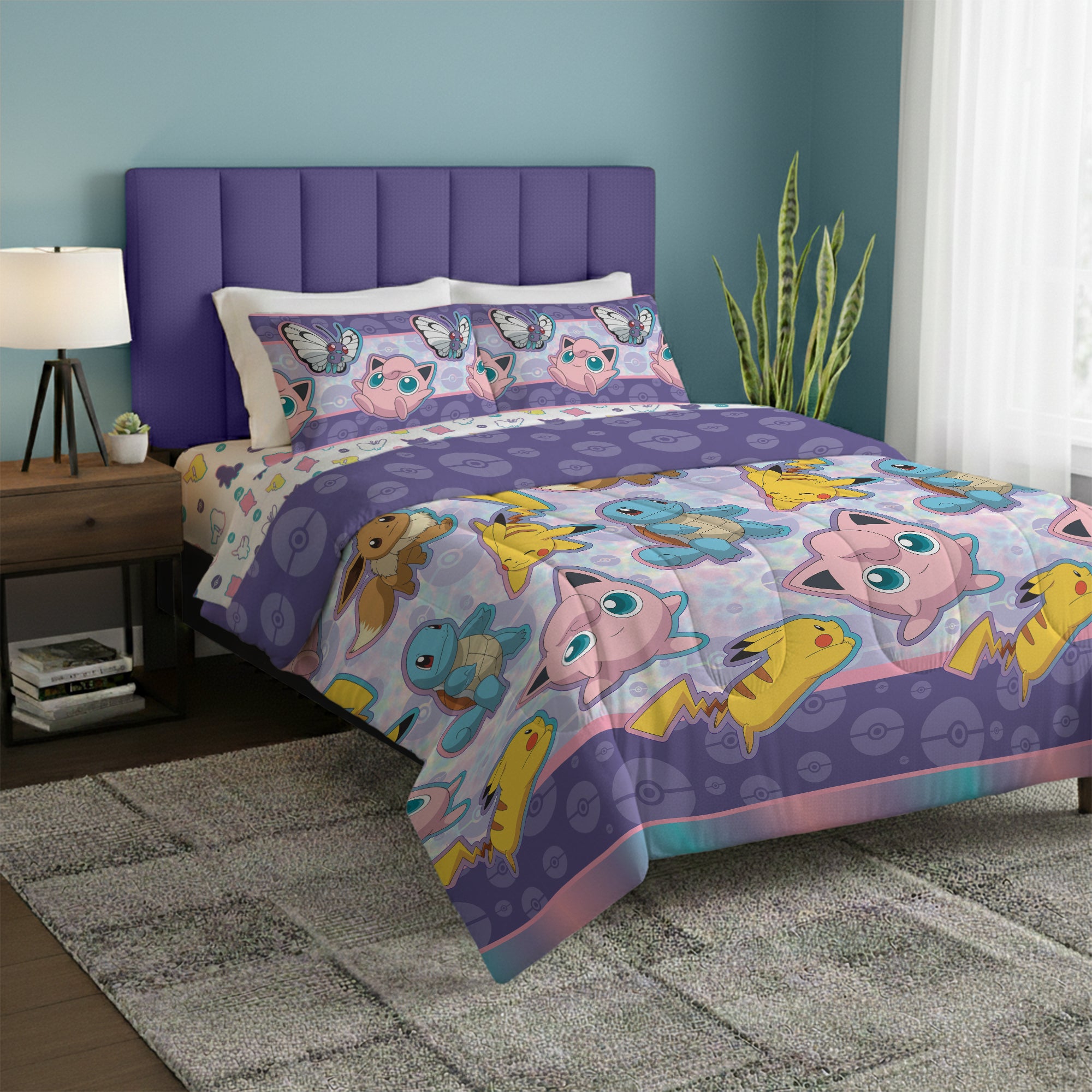 Pokemon Friendly Battle Bed In A Bag Set Full