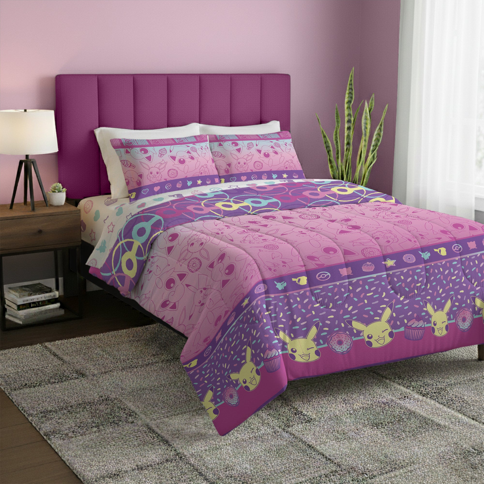 Pokemon Light And Sweet Bed In A Bag Set Full